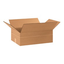 17 1/4 x 11 1/4 x 6" Multi-Depth Corrugated Boxes