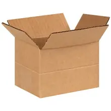 6" x 4" x 4" Multi-Depth Corrugated Boxes