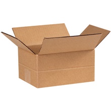 8 x 6 x 4" Multi-Depth Corrugated Boxes