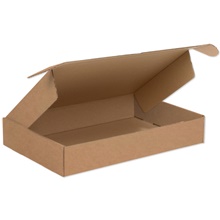 17 1/8 x 11 1/8 x 3" Kraft Deluxe Literature Mailer