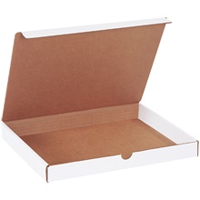 12 1/8 x 9 1/4 x 1 1/4" White Literature Mailers