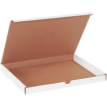 12 1/8 x 9 1/4 x 1" White Literature Mailers