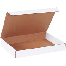 14 x 10 x 2" White Literature Mailers