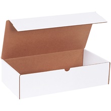 16 x 8 x 4" White Literature Mailers