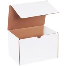 9 x 6 1/2 x 6" White Literature Mailers