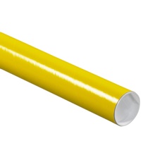 2 x 12" Yellow Tubes with Caps