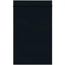 4 x 6" - 2 Mil Black Reclosable Poly Bags