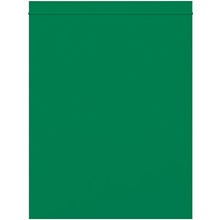 8 x 10" - 2 Mil Green Reclosable Poly Bags