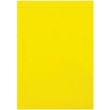 9 x 12" - 2 Mil Yellow Reclosable Poly Bags