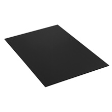 48 x 96" Black Plastic Corrugated Sheets