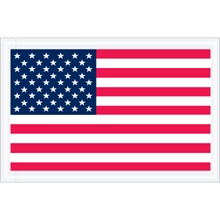 5 1/4 x 8" U.S.A. Flag Packing List Envelopes