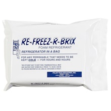 7 x 5 x 1 1/2" Re-Freez-R-Brix® Cold Bricks