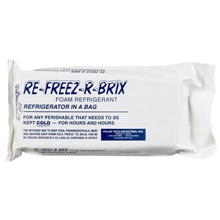 9 x 4 x 1 1/2" Re-Freez-R-Brix® Cold Bricks