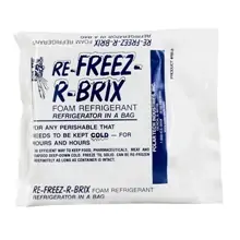 4 1/2 x 4 x 3/4" Re-Freez-R-Brix® Cold Bricks