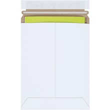 7 x 9" White Self-Seal Stayflats Plus® Mailers