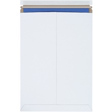13 x 18" White Self-Seal Stayflats Plus® Mailers