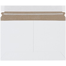 9 x 6" White Side Loading Stayflats Lite® Mailers