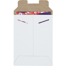 6 x 8" White Stayflats® Mailers