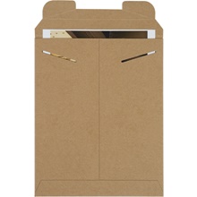 9 3/4 x 12 1/4" Kraft Stayflats® Mailers