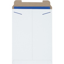 13 x 18" White Stayflats® Mailers