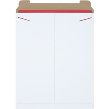 17 x 21" White Stayflats® Mailers