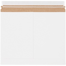 13 1/2 x 11" White Stayflats Lite® Mailers