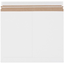 14 7/8 x 11 7/8" White Stayflats Lite® Mailers