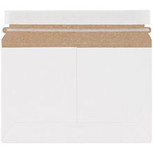 9 1/2 x 6" White Stayflats Lite® Mailers