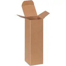2 x 2 x 7" Kraft Reverse Tuck Folding Cartons