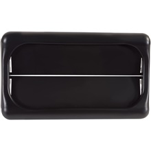Rubbermaid® Slim Jim® Swing Top Lid - 23 Gallon, Black