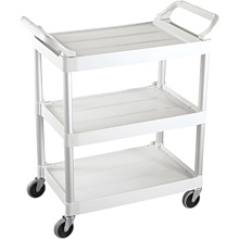 Rubbermaid® Service Cart - 34 x 19 x 38", White