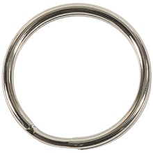 1 1/8" Chrome Split Key Rings