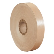 1 1/2" x 500' Kraft Tape Logic® #5000 Non Reinforced Water Activated Tape
