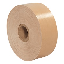 2" x 600' Kraft Tape Logic® #6000 Non Reinforced Water Activated Tape