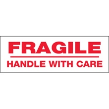 3" x 110 yds. - "Fragile Handle With Care" (6 Pack) Tape Logic® Messaged Carton Sealing Tape