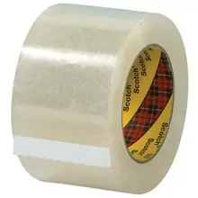 3" x 55 yds. Clear Scotch® Box Sealing Tape 313