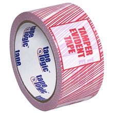 3" x 110 yds. "Tamper Evident" Print (6 Pack) Tape Logic® Security Tape