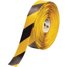 2" x 100' Yellow/Black Mighty Line⢠Deluxe Safety Tape