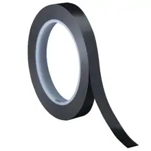 1/4" x 36 yds. Black 3M Vinyl Tape 471