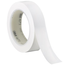 1" x 36 yds. White (3 Pack) 3M Vinyl Tape 471
