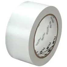 1" x 36 yds. White 3M General Purpose Vinyl Tape 764