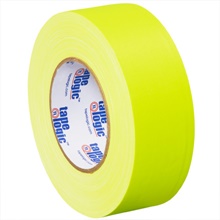 2" x 50 yds. Fluorescent Yellow (3 Pack) Tape Logic® 11 Mil Gaffers Tape