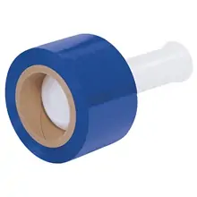 3" x 80 Gauge x 1000' Blue Bundling Stretch Film