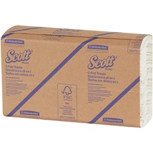 Scott® Surpass® White C-Fold Towels