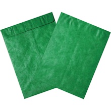 9 x 12" Green Tyvek® Envelopes