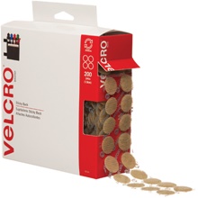 3/4" Dots - Beige VELCRO® Brand Tape - Combo Packs