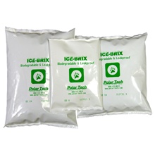 6 x 4 x 3/4" - 6 oz. Ice-Brix® Biodegradable Packs