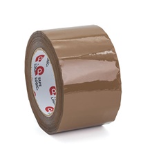 3" x 110 yds. Tan (6 Pack) TAPE LOGIC® #600 Hot Melt Tape