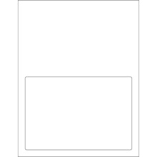 7 1/2 x 5 1/8" Label Size Integrated Labels