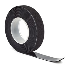 1/2" x 75' Black Loop Tape Logic® Individual Tape Strips